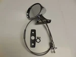 Fits Cuda Challenger E-body Lh Drivers Side Chrome Mirror 1970 New. Fixed Price $140.00.