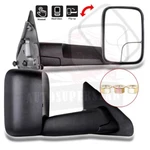 L&r Pair Flip Up Manual Tow Mirrors For 2003-2008 Dodge Ram 1500 2500 3500 Black. Fixed Price $85.99.