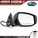 Passenger Power Mirror With Manual Folding Signal Heated For Nissan Altima 13-18. Fixed Price $52.69.