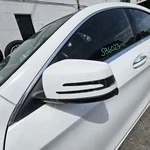 2016-2019 Mercedes Benz CLA250 Driver Side View Mirror: White, W/ Blind Spot Ale. Fixed Price $300.00.