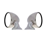 Fit Toyota Crown Side Mirror Chrome Classic S40 S50 S60 S80 1962-79 Pair. Fixed Price $299.99.