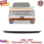 Front Lower Valance Primed W/o Tow Hook Holes For 1981-1987 Chevy C/k Suburban. Fixed Price $148.47.