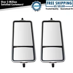16" 7" Stainless Steel West Coast Convex Mirror Pair Bubble Back For Hd Truck. Fixed Price $74.85.