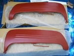 New Steel Fender Skirts 1949 - 1951 Ford Car 50 Kns KA8300 Hot Rod Rat. Fixed Price $160.00.