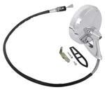 Oer Reproduction Left Hand Side Remote Door Mirror Firebird 1965-1968 Gto. Fixed Price $249.98.