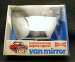 Vintage Yankee 1B117 Super Sport Van Mirror Replacement Head Chrome Nos. Fixed Price $27.99.