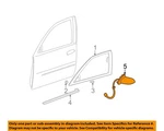 Gm Oem 03-05 Deville Front Door Outside Mirrors-mirror Assy 10381042. Fixed Price $512.14.