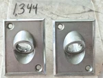 (2)ORIGINAL 68-82 Gm Camaro Sport Firebird(?) Remote Mirror Bezels. Fixed Price $30.00.