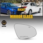 Rh Mirror Glass Heated 1PC Fit For 2014-2019 Toyota Corolla W/ Backing Plate Eac. Fixed Price $17.09.