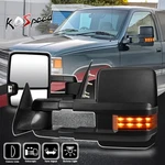 Manual Adjust+amber Led Turn Signal Side Towing Mirrors For 88-02 Chevy Gmc C/k. Fixed Price $140.99.