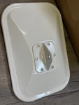 1970'S Dodge B Series Van Nos Mopar Low Mount White Side View Mirror 3737186. Fixed Price $135.00.