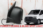 Mercedes Sprinter W907 2019-2024 Left Driver Door Power Fold Mirror Blind Spot. Fixed Price $84.55.