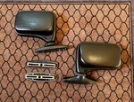 Vitaloni "tornado" Rectangular Mirrors Pair - Ferrari Alfa Romeo Lancia Fiat. Fixed Price $165.00.