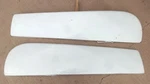 1957 1958 Mercury Rear Fender Shields / Cruiser Skirts Foxcraft Pair 60X14. Fixed Price $1495.00.