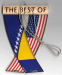 Rear View Mirror Car Flags And Usa Bosnian Unity Flagz For Inside The. Fixed Price $12.98.