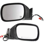 Power Mirror Set For 1997-2001 Jeep Cherokee Left Right Heated Textured Black. Fixed Price $117.05.