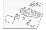 Genuine Ford Mirror Assembly NL1Z-17682-AE. Fixed Price $1125.00.