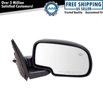 Power Heated Mirror W/ Puddle Light Textured Passenger Right For Chevy Gmc. Fixed Price $69.85.