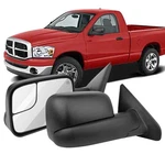 Driver Side Power Heated Tow Mirror For 02-08 Dodge Ram 1500 /03-09 2500 3500. Fixed Price $63.97.