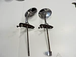 1960'S Cadillac Side / Rear View Mirrors - Vintage Original 5954489. Fixed Price $150.00.