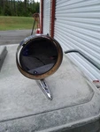 Joma #602 Tri-bar Outside Rear View Mirror For Custom Applications/rat Rod. Fixed Price $35.00.