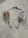 67 72 Ford Truck West Coast Jr Stainless Tow Mirrors Oem Fomoco 73 79 Restore. Fixed Price $299.00.