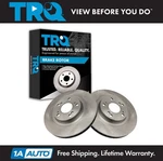 Trq Front Brake Rotor Left & Right Pair Set For Honda Civic Cr-v Crv Rsx. Fixed Price $94.95.
