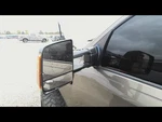 2007 - 2021 Toyota Tundra Driver Side View Mirror Black Textured Tow Package. Fixed Price $126.70.