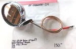Original 61-63(?)GM Pont Gp Bonne(?)bullet Teardrop? Remote Side View Mirror- Rh. Fixed Price $150.00.