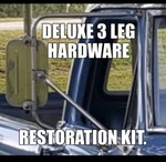 1967-1979 Ford F100 F250 F350 West Coast Leg Mirror Deluxe Stainless Restokit. Fixed Price $105.00.