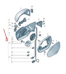 New Audi Q8 4MN Front Right Side Wing Mirror Lhd 4M8857410AG9B9 Genuine. Fixed Price $1013.94.