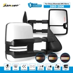 Sanooer White Painted Tow Mirrors Switchback Signal For 03-07 Silverado Sierra. Fixed Price $199.49.