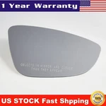 Mirror Glass Passenger Side Right For 09-17 Vw Cc Eos 16-18 Passat Adhesive. Fixed Price $16.68.