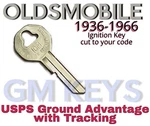 1936-1966 Gm Oldsmobile Ignition Key Cut To Code 8001-8250. Fixed Price $11.99.