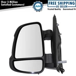 Mirror Manual Signal Textured Black Driver Side Left Lh For Ram Promaster Van. Fixed Price $101.25.