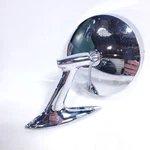 Chevrolet 1960'S Chrome Bowtie Side Mirror Round Hooded AB-100021 Oem. Fixed Price $23.99.