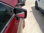 Passenger Side View Mirror Power Moulded In Black Cap Fits 15-17 Legacy 5706548. Fixed Price $105.00.