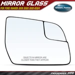 Passenger Mirror Glass With Manual Adjust & Spotter Ford Ranger 19-24. Fixed Price $52.19.