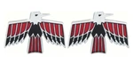 Oer Front Fender Logo Emblem Set For 1967-1968 Pontiac Firebird Models. Fixed Price $72.98.