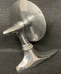 Vintage 57-58 Pontiac Driver Side View Mirror,bullet Style,round,coupe,sedan,old. Fixed Price $49.98.
