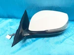 16-20 Infiniti Q50 Left Side View Door Mirror W/o Camera & Glass White ;1073. Fixed Price $110.00.
