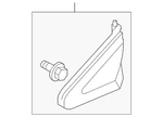 Genuine Honda (75495-SVA-A01ZA) Pillar Corner Garnish Assembly. Fixed Price $24.26.