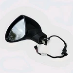 2015-2018 Porsche Cayenne Driver Side View Mirror Power With Memory Black .. Fixed Price $299.00.