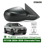 For 2024-2025 Chevy Trax Side Mirror Right Passenger Heated W/o Blind Pins. Fixed Price $70.99.
