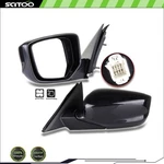 Left Driver Side Sedan Power Mirror For 2008-2012 Honda Accord Manual Fold. Fixed Price $37.76.