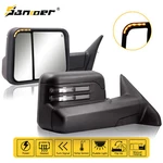 Sanooer Tow Mirrors Flip Up Power Heated Led Signals For 2009-2018 Dodge Ram L+r. Fixed Price $194.47.