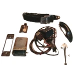 1967 Vw Volkswagen Bug Seat Belts- Rear View Mirror- Radio Faceplate Parts Lot. Fixed Price $49.99.