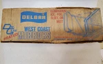 Nos Vintage Delbar West Coast Heated Truck Mirror Heads. Fixed Price $212.99.
