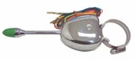Universal Turn Signal Switch, Chrome Steel Housing. Fixed Price $33.95.