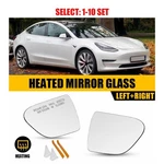 Driver Passenger Mirror Glass Heated Fit 2017-23 Tesla Model TA1325101 1-10X. Fixed Price $189.60.